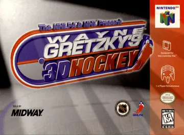 Wayne Gretzky's 3D Hockey (USA) box cover front